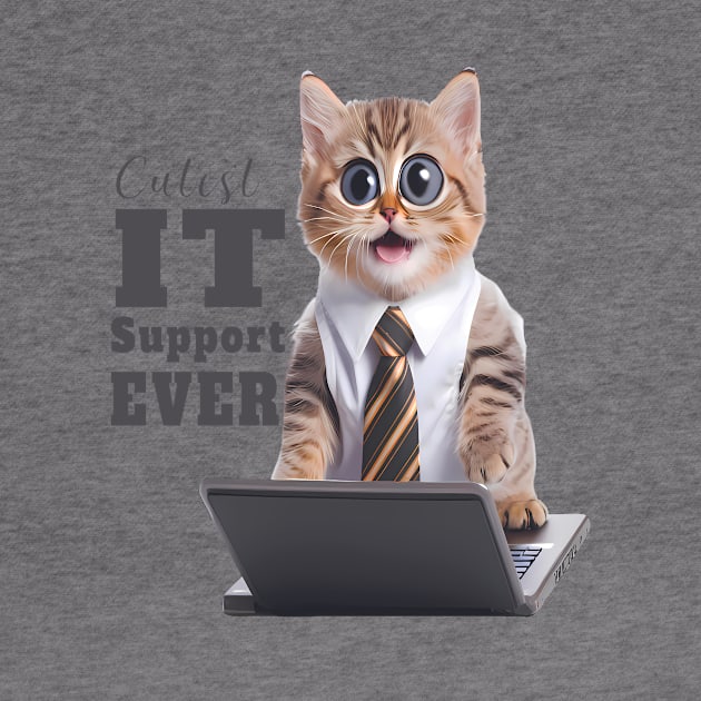 Cutest IT support ever by Tiessina Designs